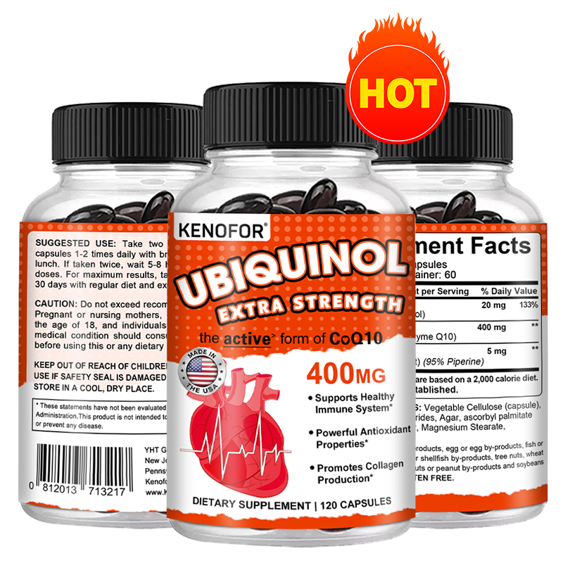 Ubiquinol CoQ10 400 مجم كبسولا - مراجعة Coq10 Ubiquinol Softgel وسعره